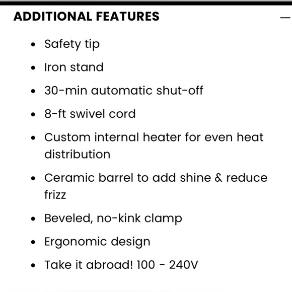 Beachwaver 1.25" Rotating Curling Iron in Pretty Lilac, pastel purple - Picture 13 of 15